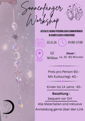Sonnenfänger Workshop – Gestalte deinen persönlichen Sonnenfänger