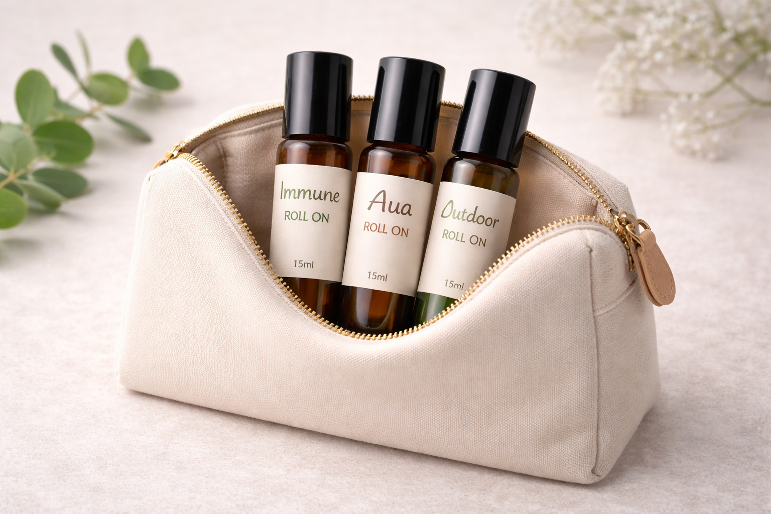 Family SOS Roll On Set – 3er Aromatherapie Set für die ganze Familie
