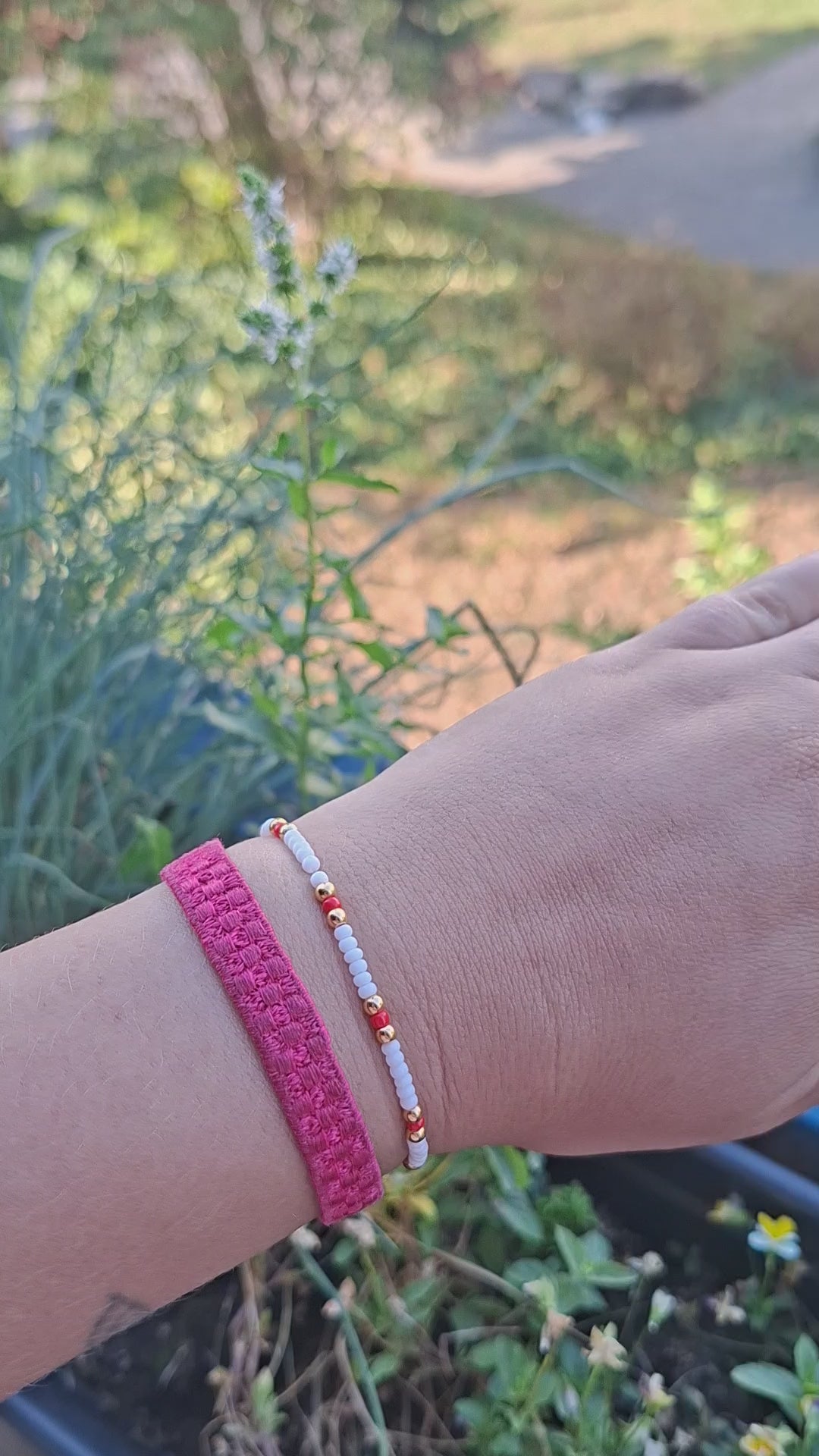 Sommerliches feines armband
