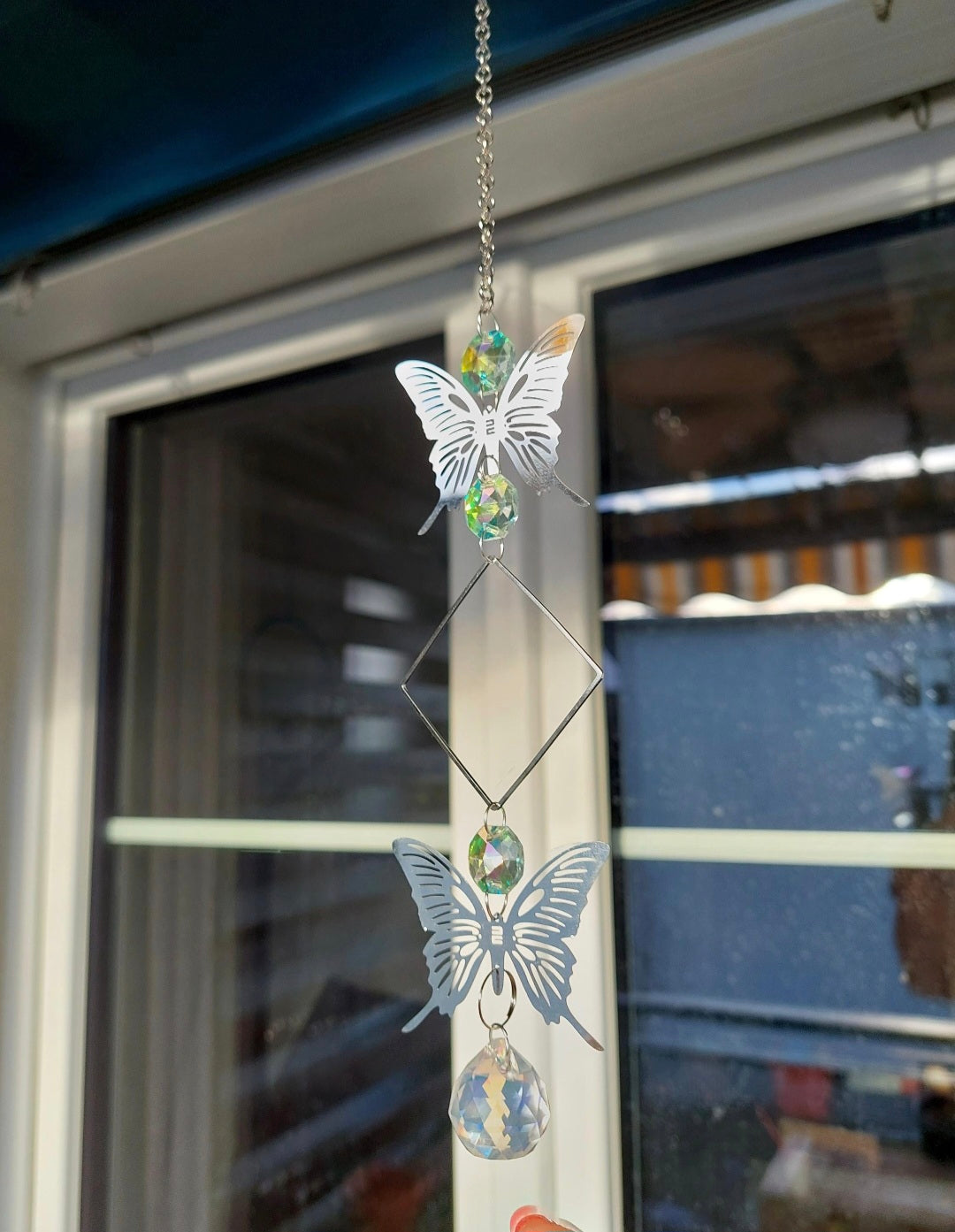 Schmetterling Sonnenfänger – Handgemachte Fensterdeko mit Lichtmagie