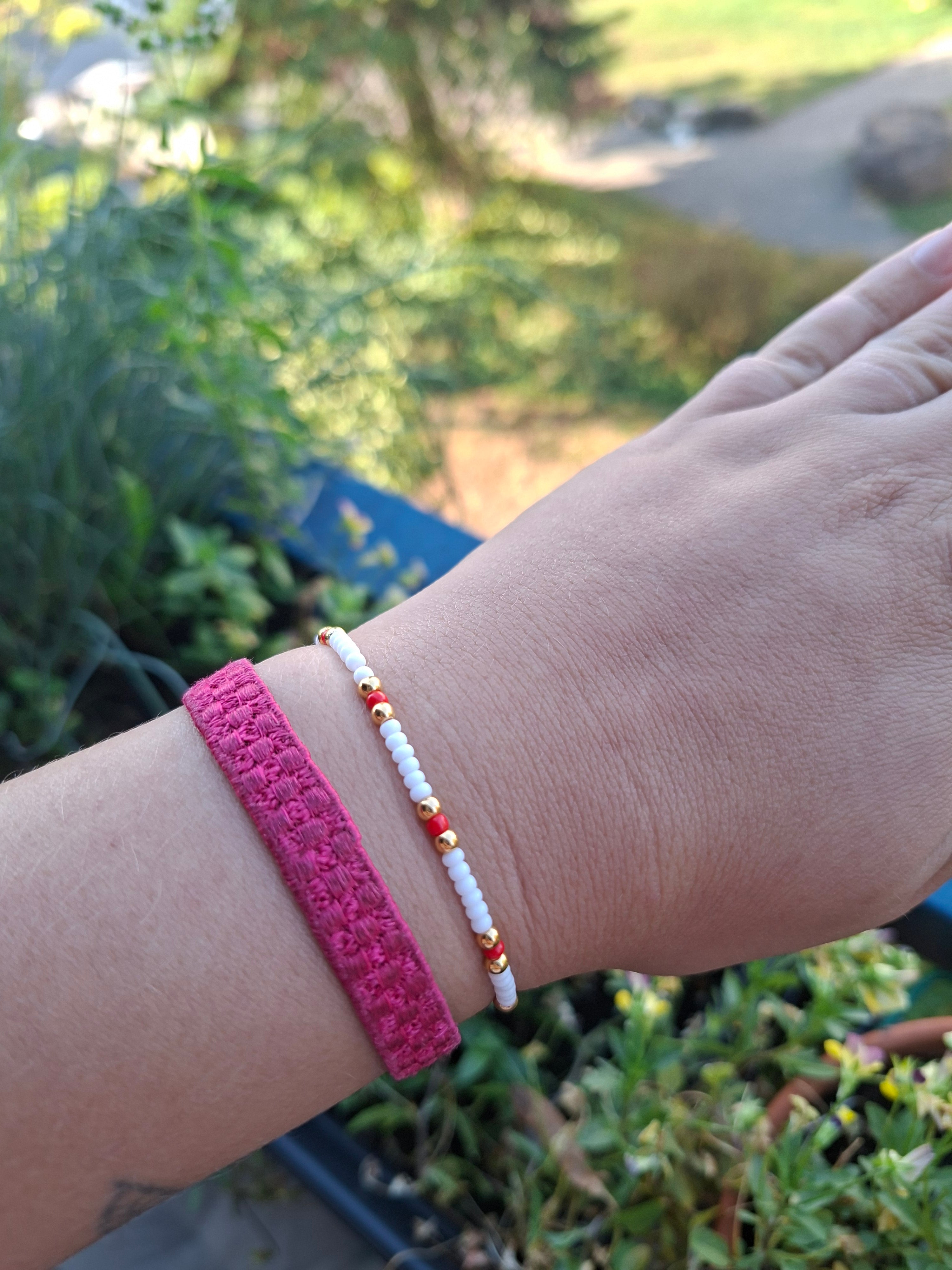 Sommerliches feines armband
