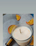 Duftkerze Mandarine – Sojawachs mit ätherischen Ölen | Handgemacht