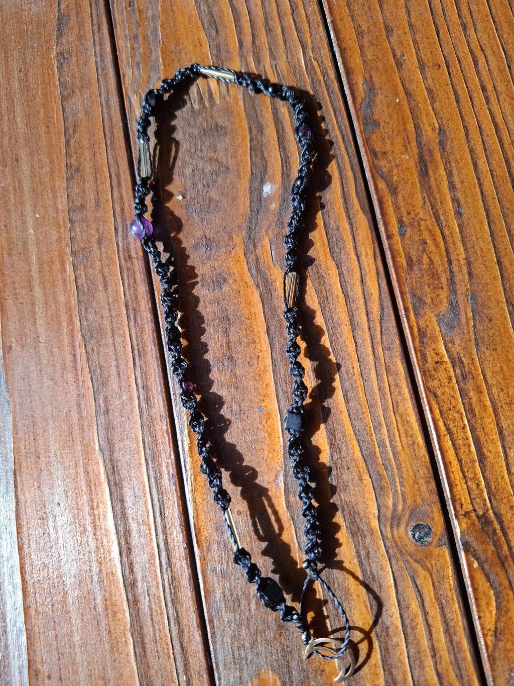 🌙 Midnight Moon – Boho Hair Wrap