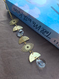 Lesezeichen gold handmade