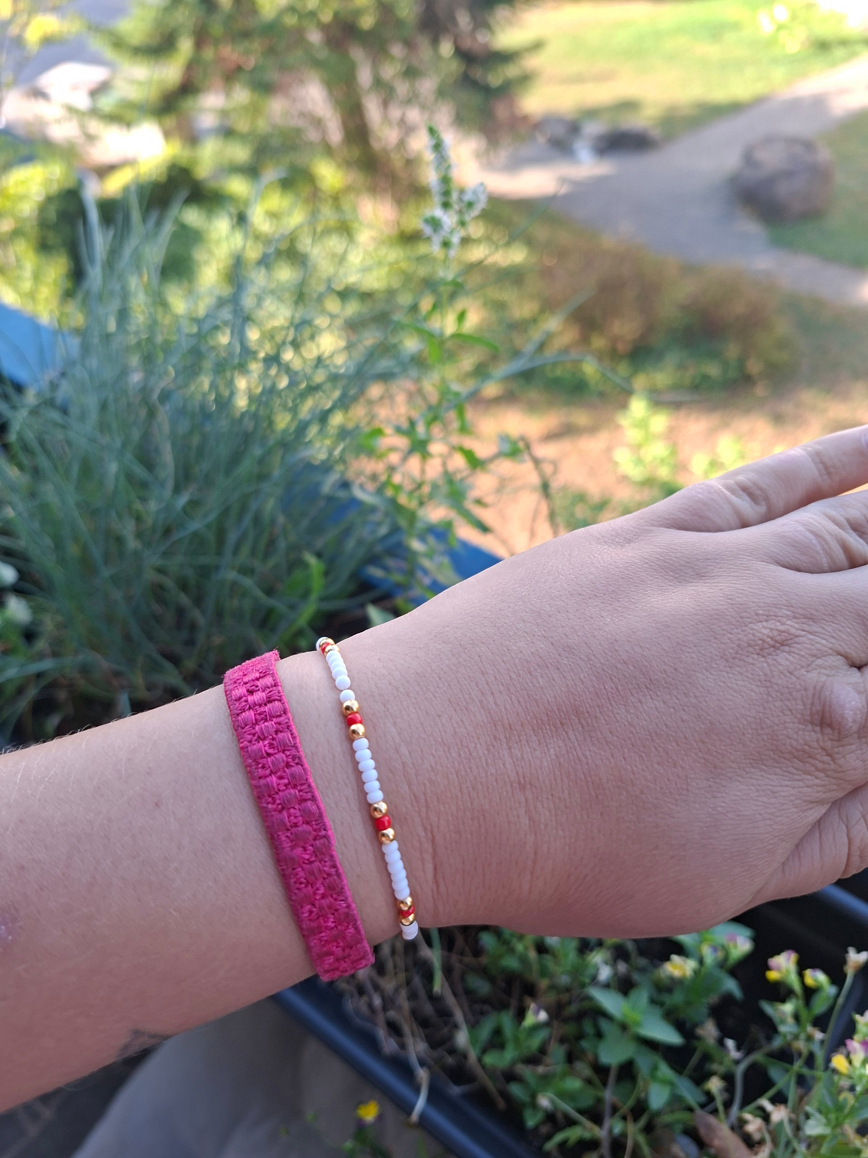 Sommerliches feines armband